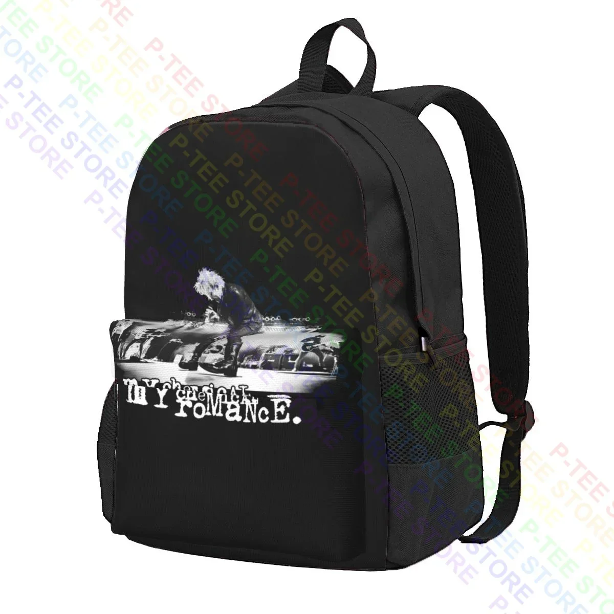 My Chemical Romance Mcr Live Large Capacity Backpack Print Portable Eco Friendly Clothes Backpacks