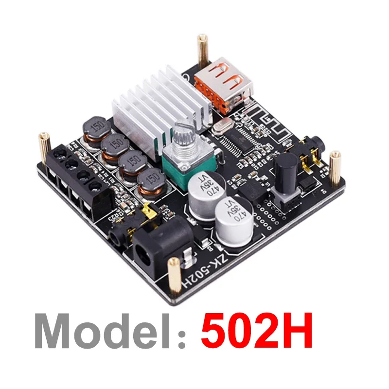 2*100 واط بلوتوث 5.0 TPA3116D2 مضخم الطاقة الرقمي ستيريو HiFi الصوت فئة D المسرح المنزلي USB كارت الصوت الموسيقى أمبير