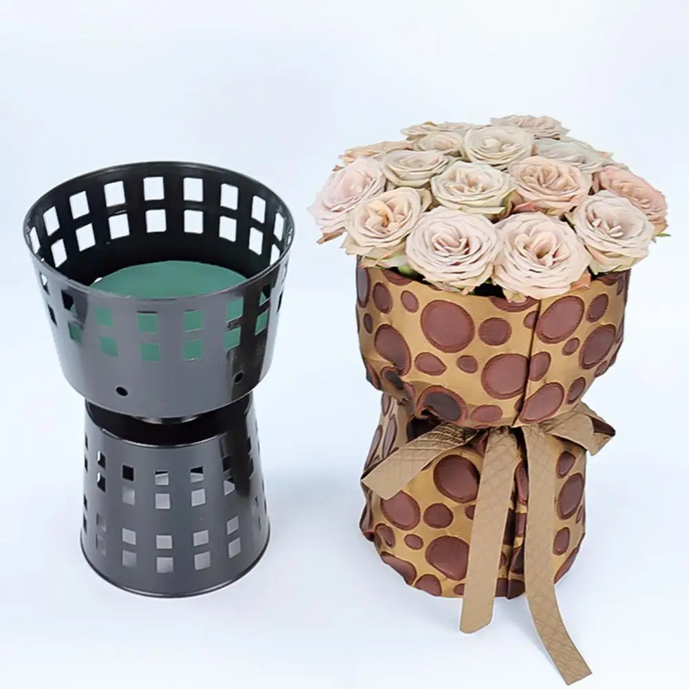 

Simple Plastic Flower Holder Smooth Touch Compact Flower Package Mold Flower Package Plastic Mould