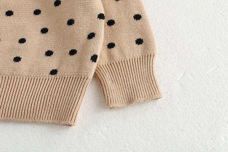 Klassisches Frühlings-Baby-Sweatshirt mit Schulterschnalle, 0–3 Jahre, gestreifter Strickpullover für Kleinkinder, Mädchen und Jungen, lockere Basis, Tops, Pullover – Detail 24