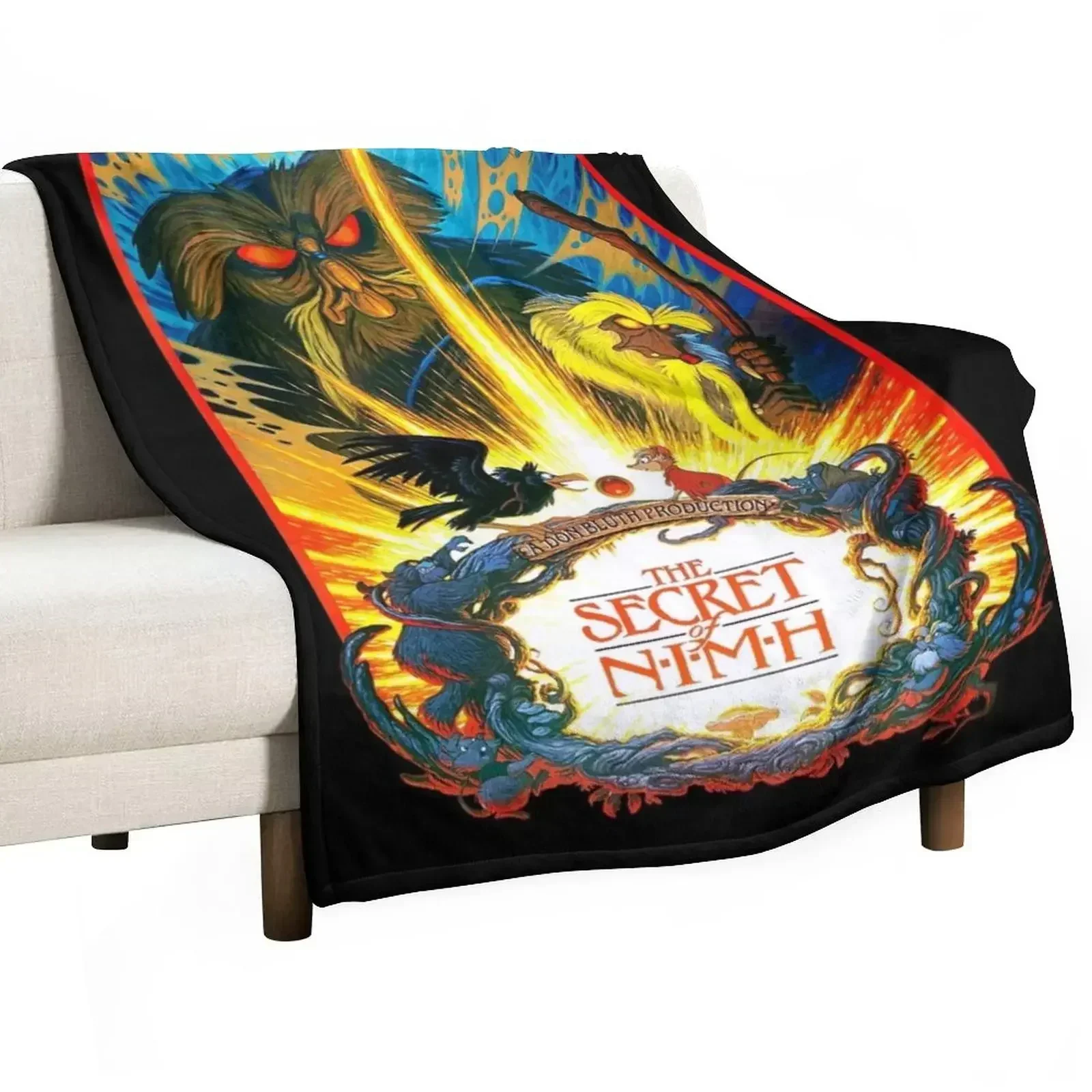 The Secret of Nimh Throw Blanket Blankets For Sofas Stuffeds Blankets