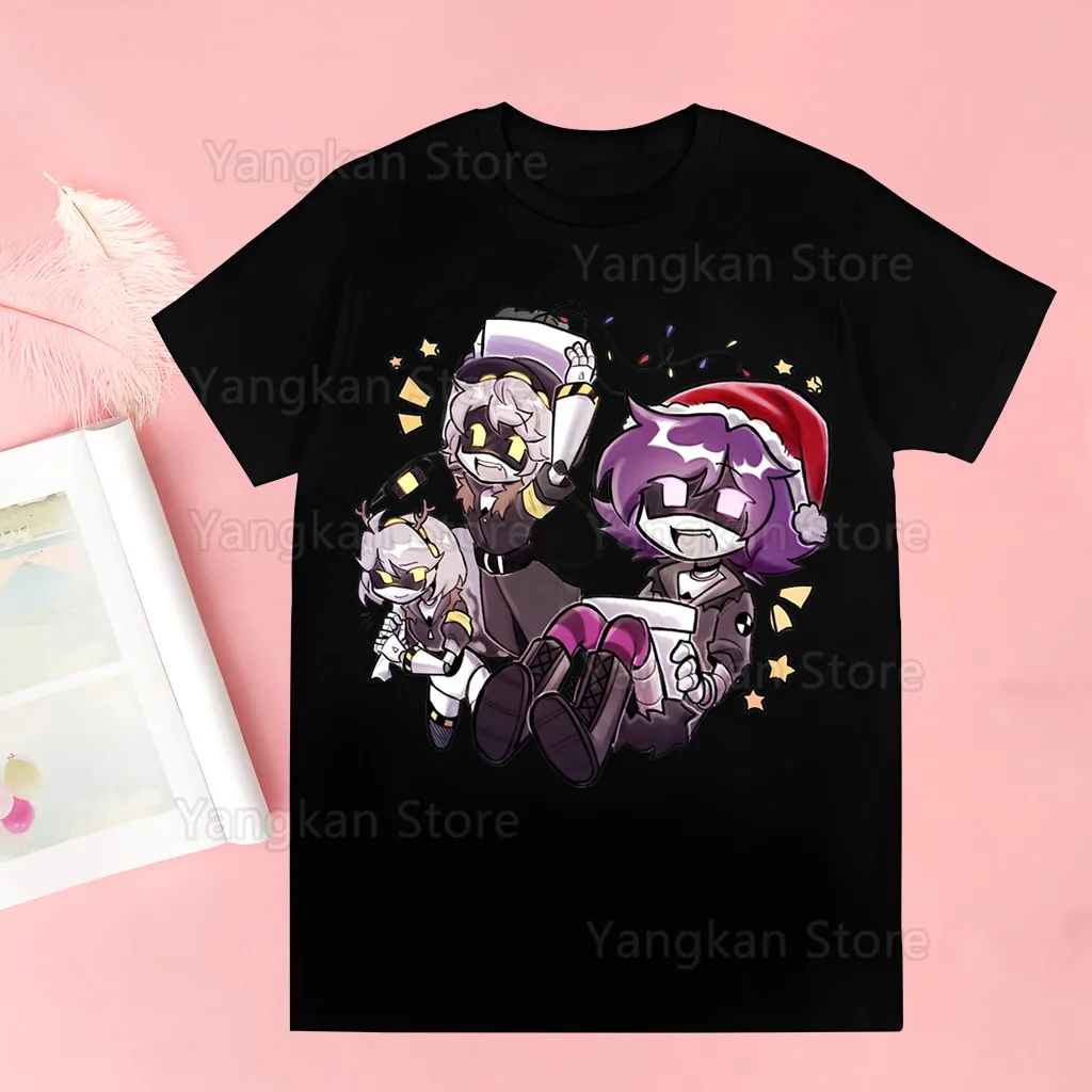 Murder Drones Harajuku T Shirts Tees Shirt Tops Design Short-Sleeved Aesthetic Anime T Shirt