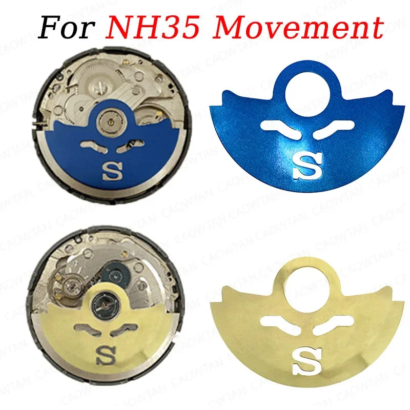 NH35 Automatic Hammer Sheet Patch Sticker Oscillating Weight Rotors Fits for NH35 NH36 Watch Movement Modification Parts