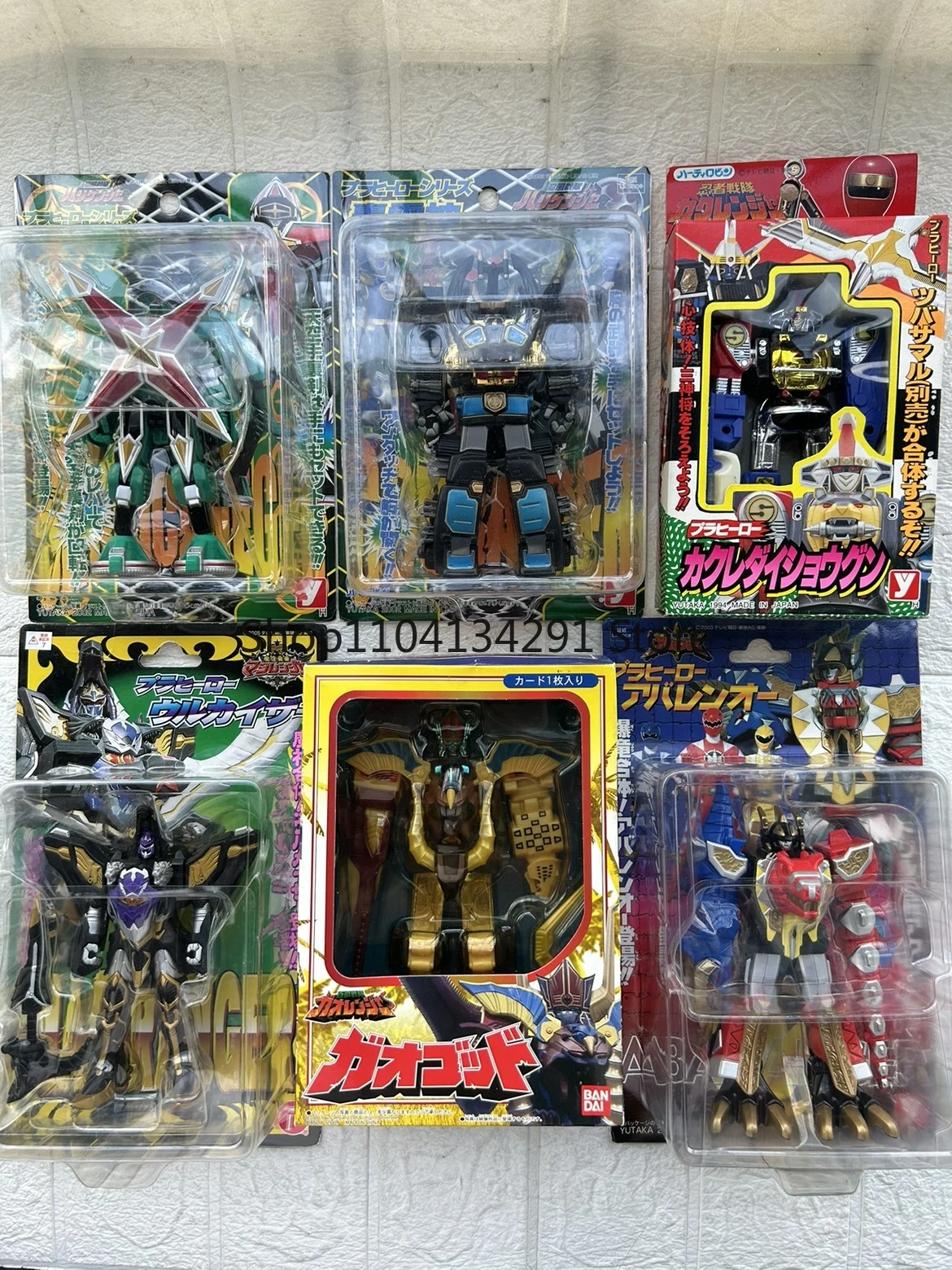 

Оригинальный Bandai Beast Sentai Y-Club P-Club Explosion Dragon Sentai Magic Sentai Jin Raijin General