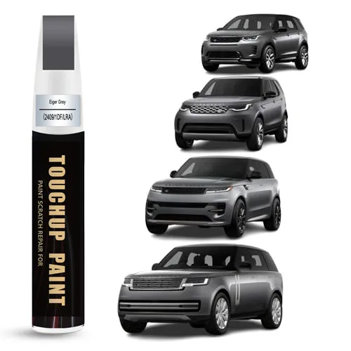 Car Touch Up Paint(Eiger Grey(2409/1DF/LRA)) for Landrover Car Paint Scratch Repair Kit, Quick & Easy Solution to Repair