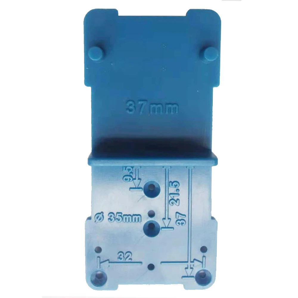 New design 35mm Hinge Drilling Jig Set Concealed Guide Hinge Hole Drilling Locator Woodworking Hole Opener Door Cabinet Tools