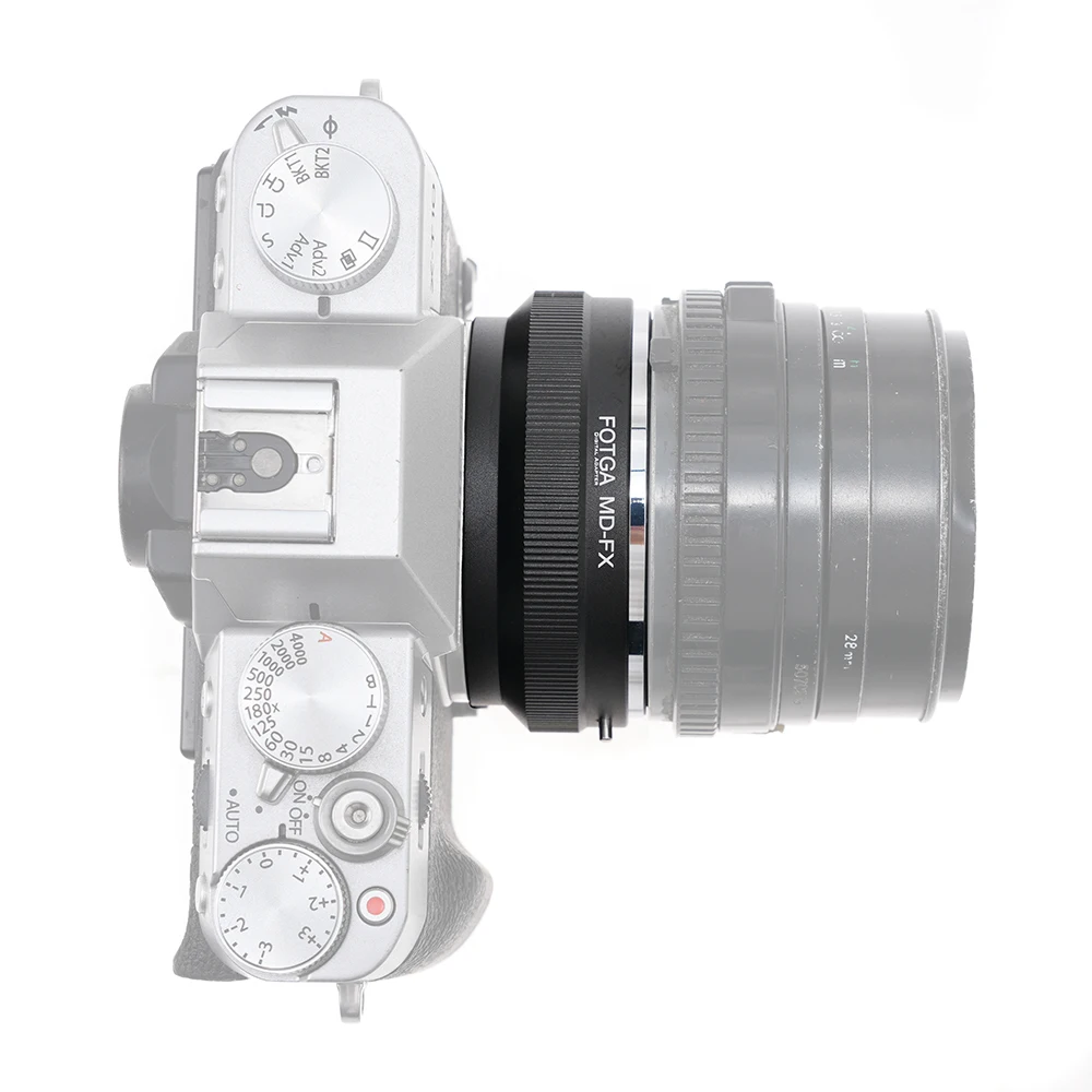 Pierścień adaptera obiektywu FOTGA MD-FX do obiektywów Minolta MD do aparatów Fujifilm X Mount X-A1 X-A2 X-A3 X-A10 X-M1 X-E1 X-E2 X-E2S X-T1 — zdjęcie produktu 6