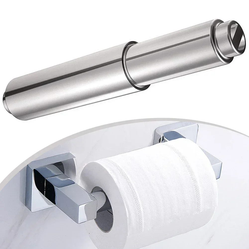 Stretch Toilet Roll Paper Shaft Flexible Plastic Insert Bathroom Accessories Holder For Home Spring Paper Roller 16cm