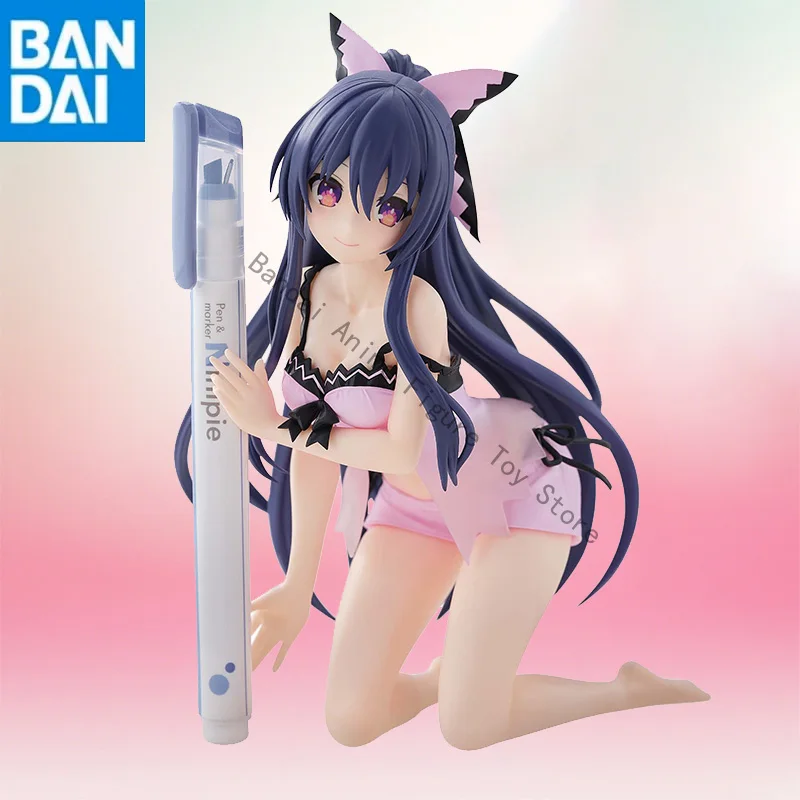 

in stock Original Genuine BANDAI NAMCO BANPRESTO DATE A LIVE Seduction FIGURE Yatogami Tohka PVC 14cm Figure model doll toy gift