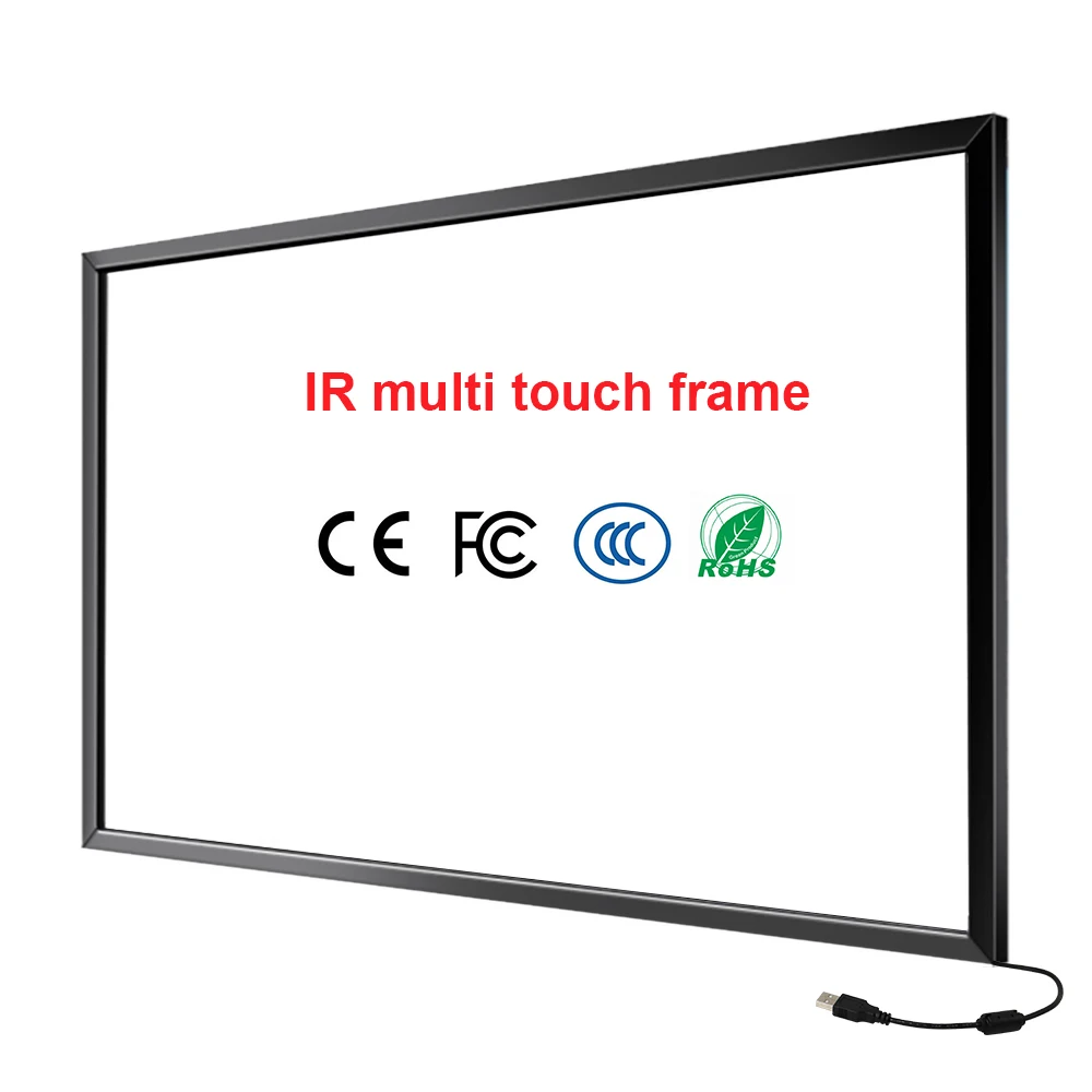 

YCLTOUCH manufacturers direct USB plug and play 55 "fast response infrared touch display frame