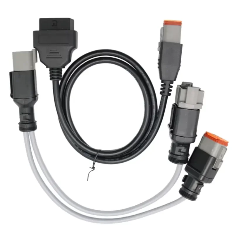 ECU Diagnostics Wiring Bundle Multi-Interface Test Cable Heavy Equipment Fault Diagnosis