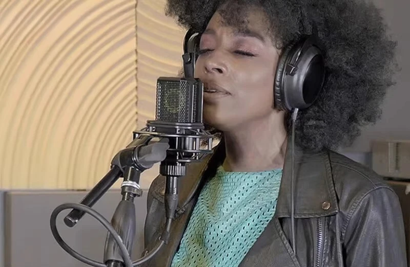 Condenser microphone for live singing recording