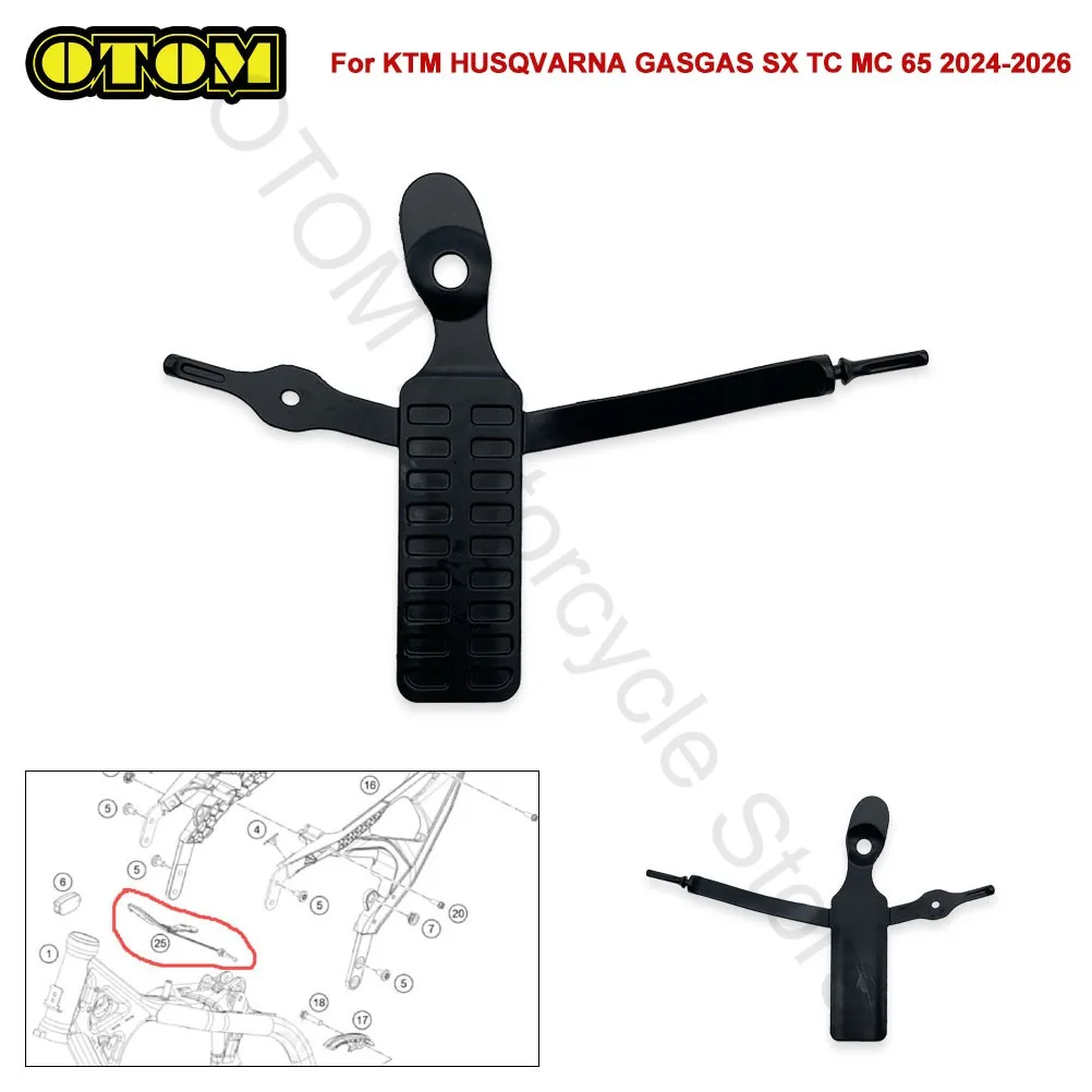 For KTM HUSQVARNA GASGAS Motorcycle Fuel Tank Rest Rubber Support Protector Guard SX TC MC 65 2024-2026 A40507012000 Motocross