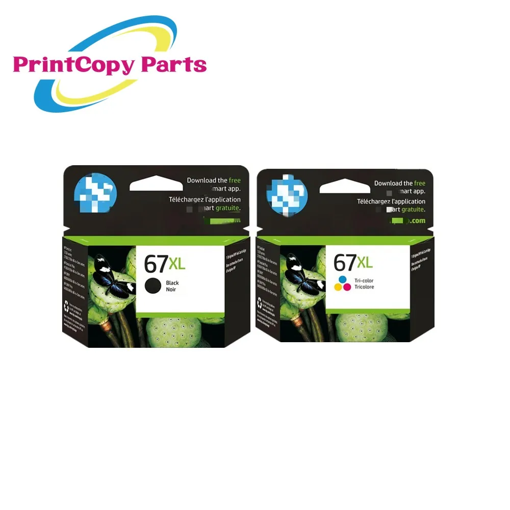 

Original 67 67XL Ink Cartridge for HP ENVY 6052 6055 6058 6075 6452 6455 6458 Deskjet 1225 2732 2752 2755 4158 Free Shipping