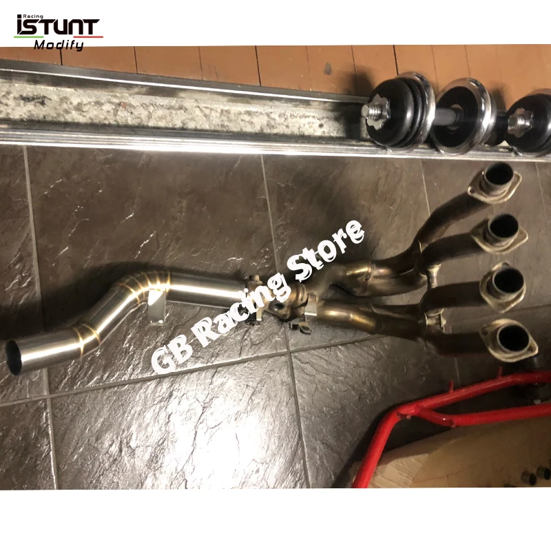 Slip For SUZUKI GSXR 600 750 K8 K9 L1 GSXR750 GSXR600 2008 2009 2010 Motorcycle Motocross Exhaust Escape Moto Middle Link Pipe