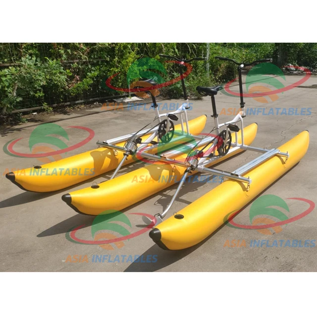 

Two Seat Inflatable Water Bike Inflatable Running Rider Inflatable Water Sport Games