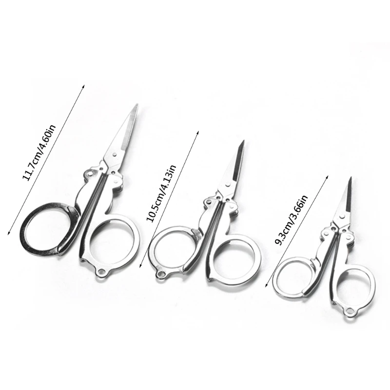 Y1UB Multi-purpose Folding Scissors Portable Functional Scissors Mini Sewing Scissors
