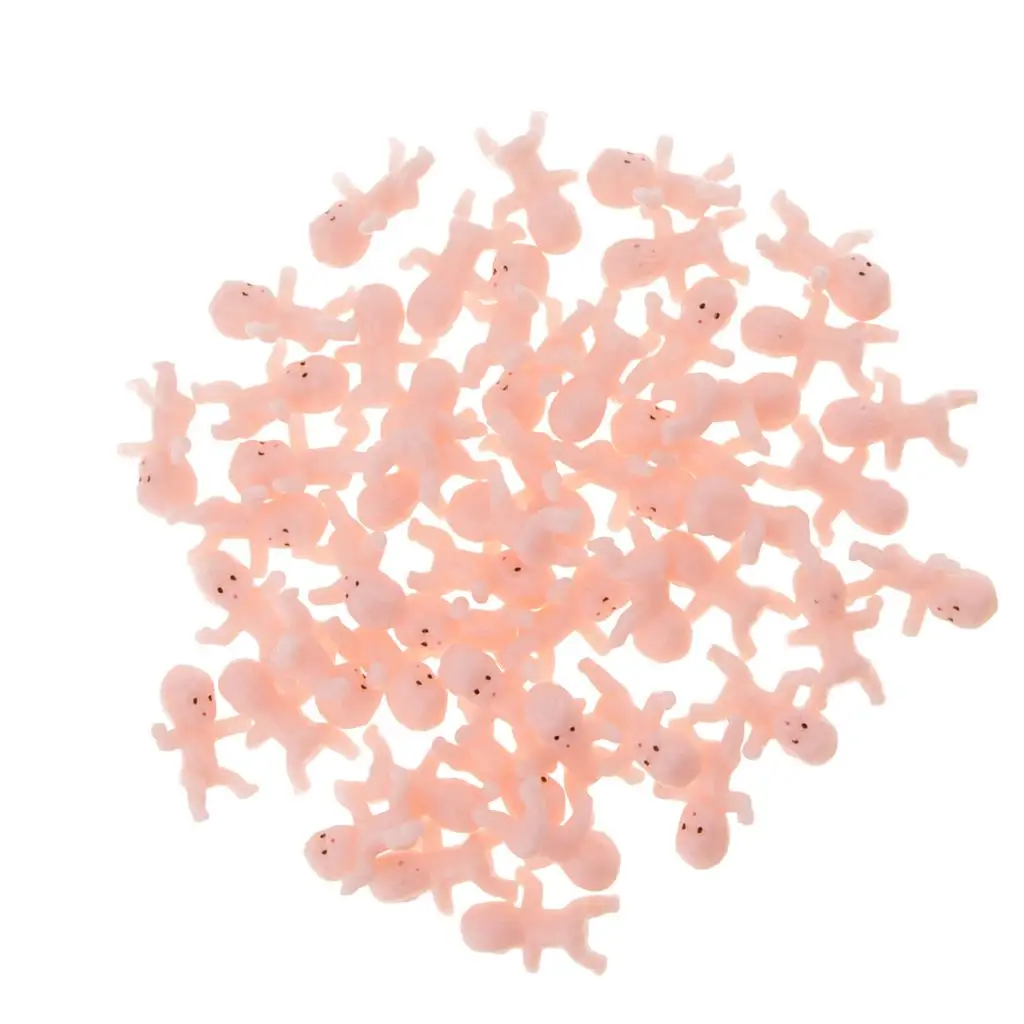 50/Pack Mini Newborn Baby Doll  Shower Kids Party Favor Bag Filler