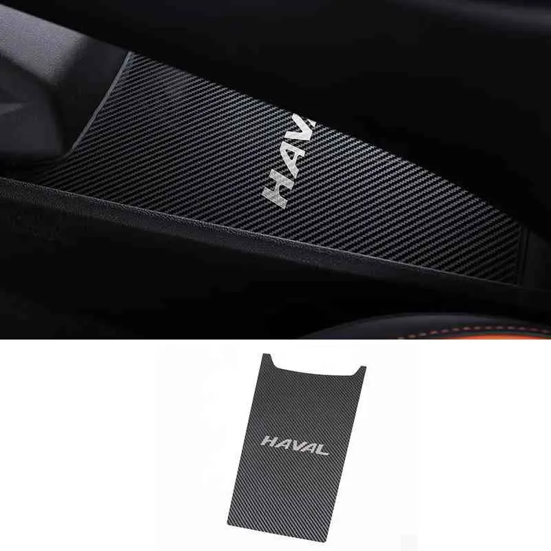 Car Center Console Bottom Panel Trims for Great Wall Haval Shenshou F7 2021 2022 2023 2024 2025 Modify Accesories Auto