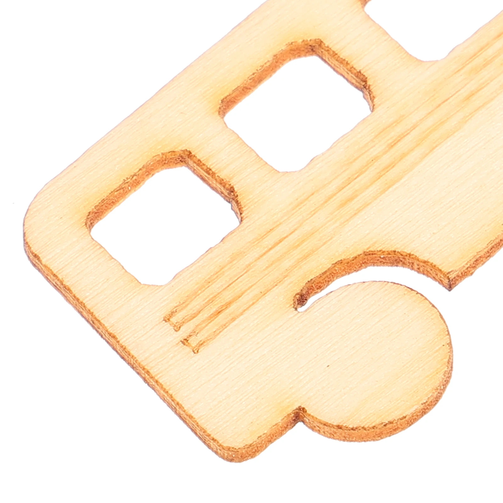 

20 Pcs Wood Chip Graffiti School Bus Cutout Decorations Wooden Small Unpainted Back Craft Supplies Chips Slices Blank Ornaments