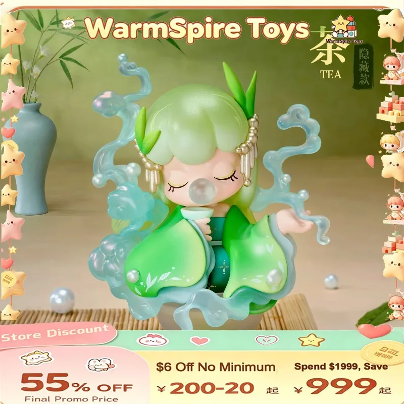 Original Rolife Nanci Elegant Series Blind Box Figure Chinese Style Desktop Ornament Collectible Cute Toy Bag Girls Boys Gift