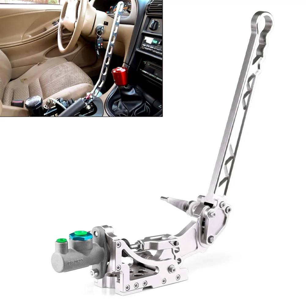Universal Type-2 Aluminum Hydraulic Drift Handbrake Lever Vertical Horizontal Rally Racing Parking Hand Brake Chassis Mod