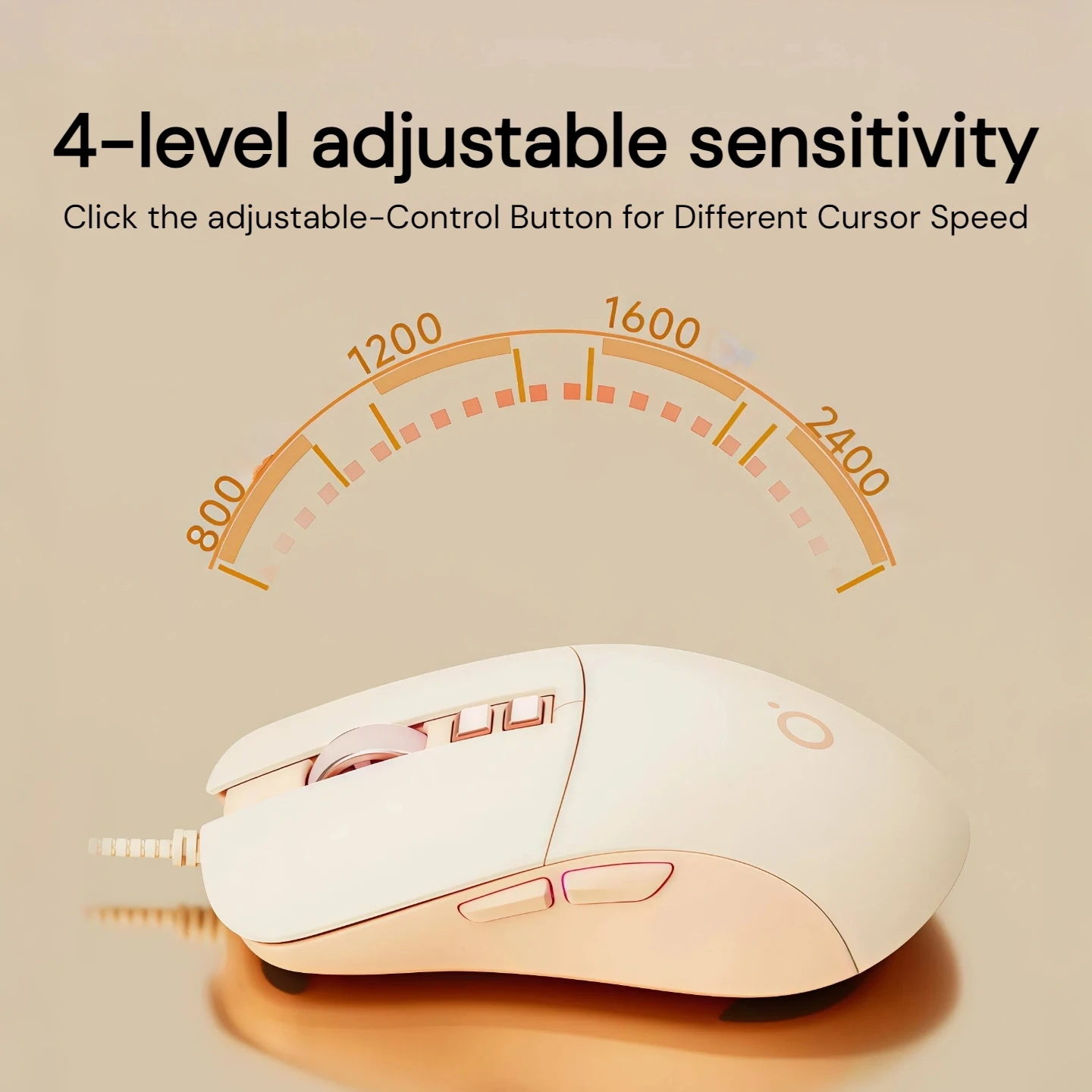 Aesthetic Wired Mouse Silent 2 - Laptop Accessories For College recension och pris