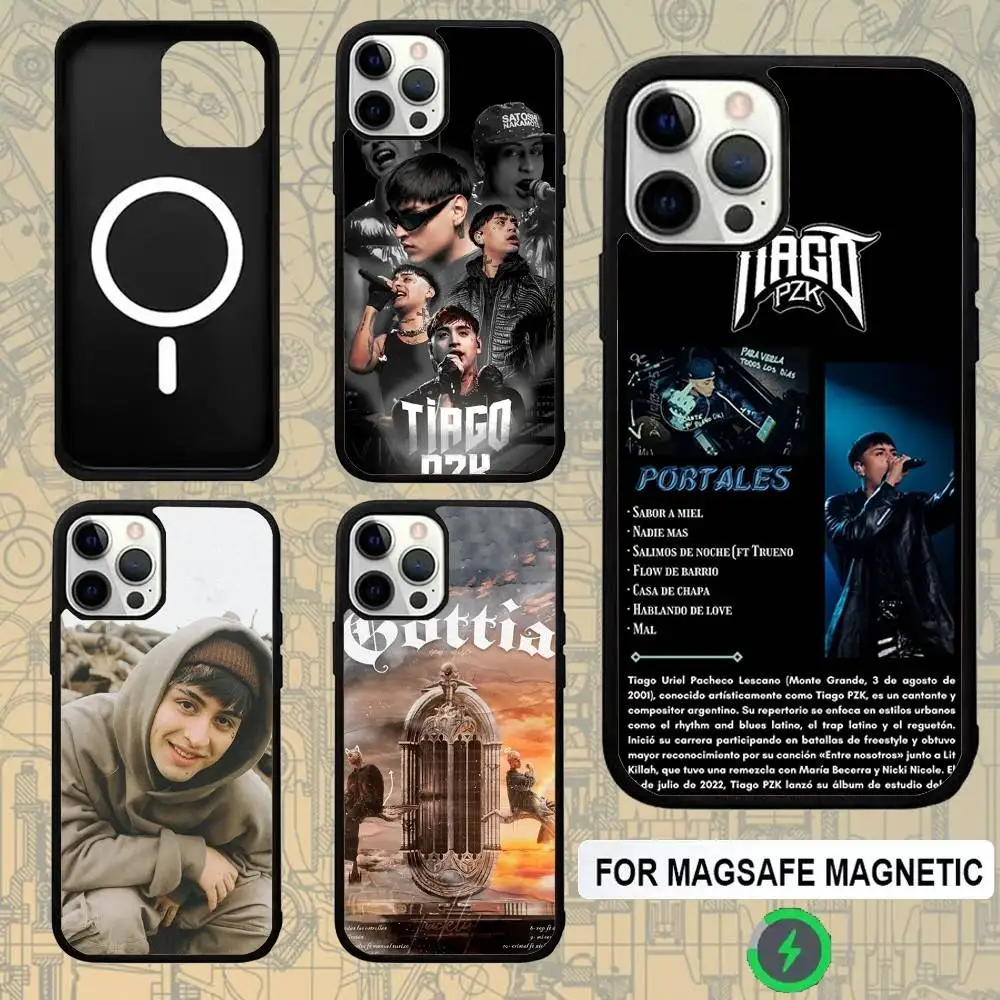 

Tiago PZK GOTTI B Phone Case For IPhone 17,16,15,Pro,Max,Air,14,Plus,13,12,11 Magesafe Wireless Charge Cover