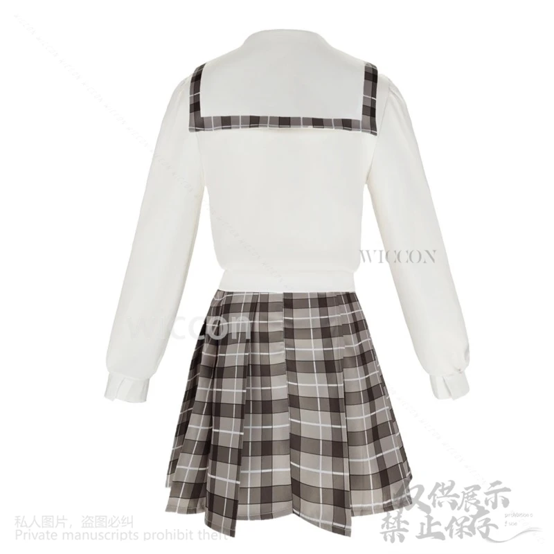 Anime Yosuga No Sora Cosplay Kasugano Sora Costume Wig JK School Uniform Dress Lolita Woman Sexy Cute Halloween Customized Suit