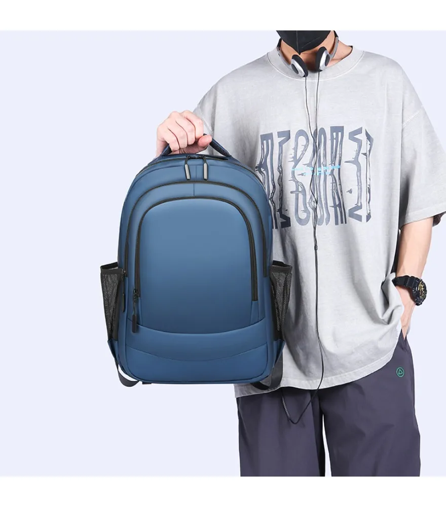 Backpack Leather film Anti-splashing backpack