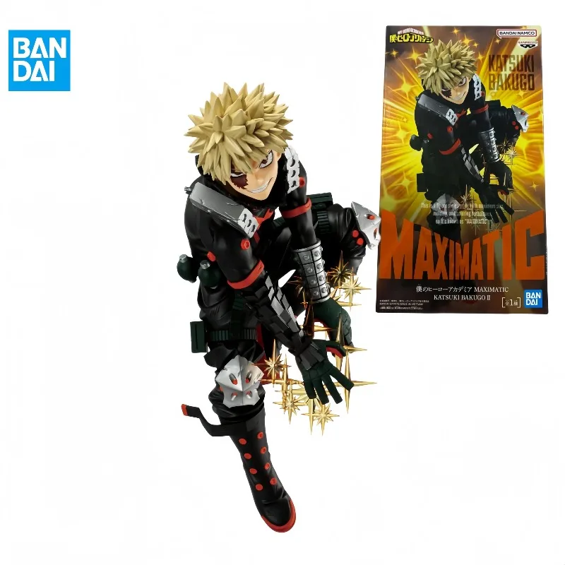 

Fast Shipping BANDAI My Hero Academia MAXIMATIC Katsuki Bakugo 2 Anime Action Figure PVC Model Collection Toy Collection