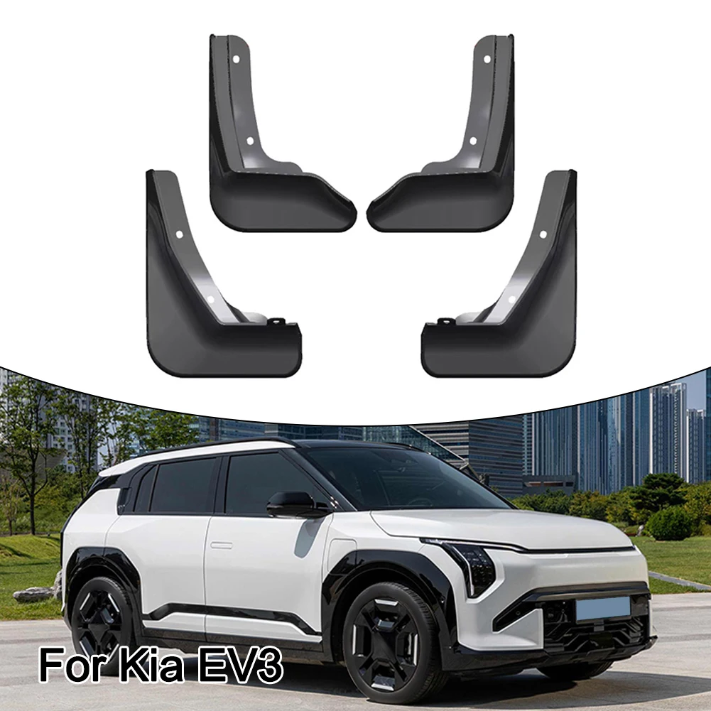 Para kia ev3 pneu de carro fender flares carro mudflaps dianteiro traseiro mud flaps paralama respingo guardas fender capa acessórios