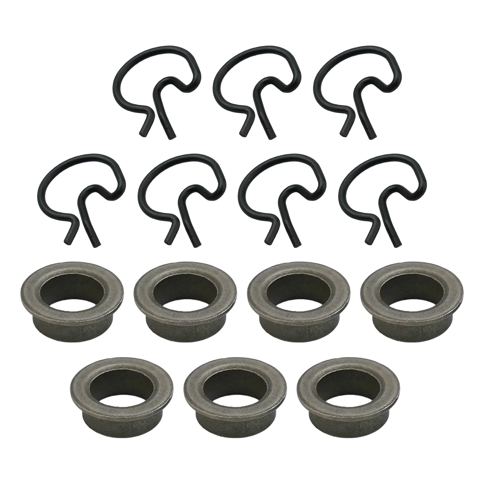 Efficiently Replace Your Manual Transmission Steel Shifter Bushings with This Complete Clip Set for Compatibility