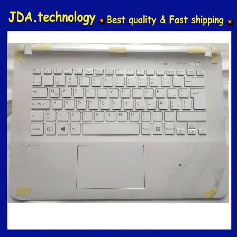 NEW/Org For SONY VAIO SVF142 SVF14 SVF142A23T SVF142A25T SVF142A27T SVF142A29T Palmrest Latin keyboard upper cover Touchpad