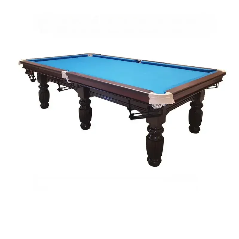 Factory Hot Sale 9 Feet Marble Snooker Table Solid Wood Legs Anti-cracking Stable