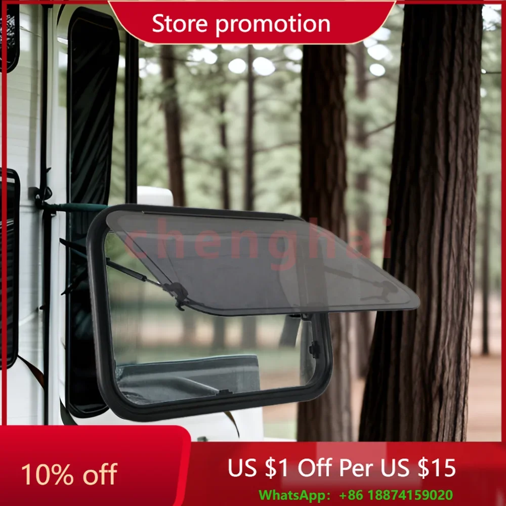 RV Exit Car Window for Caravan Travel Trailer Camper Motorhome out Car Window for Convenience