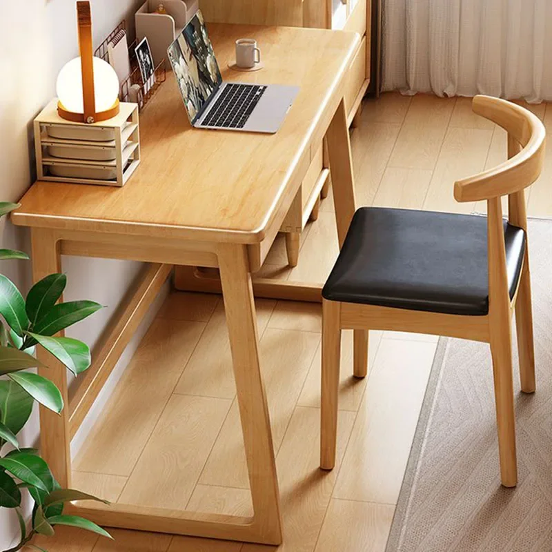 Table Gaming Computer Desks Bedroom White Modern Office Study Desk Writing Wooden Mesa Para Computador Student Office Furniture