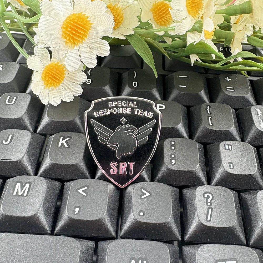 Azure Archives Academy Logo Enamel Pin Srt Special Response Team Game Peripheral Series Brooch Badge Fans Gift Accessories Colle view 6