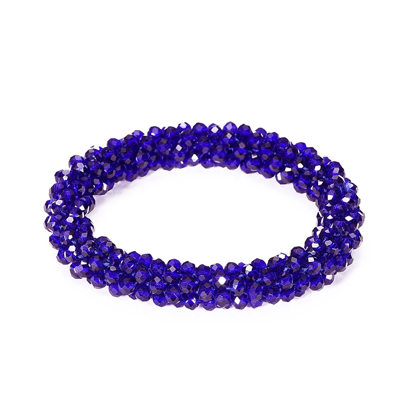 Boho Elastische Armbänder für Frauen, Vintage Stretch Bohemian Femme Haar-Accessoire, Kristallglasperlen-Armbänder, Party-Schmuck, Geschenk – Detail 21