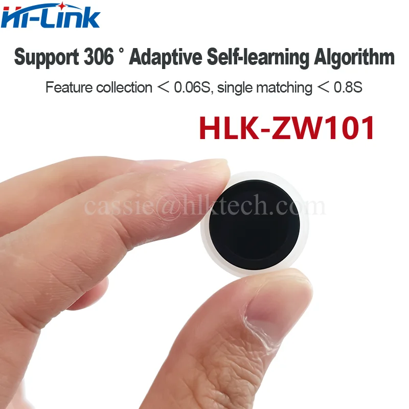 

Hi-Link fingerprint recognition module HLK-ZW0623 ZW0901 ZW0906 ZW101 ZW111 Low Power Consumption Door Lock Acquisition Sensor