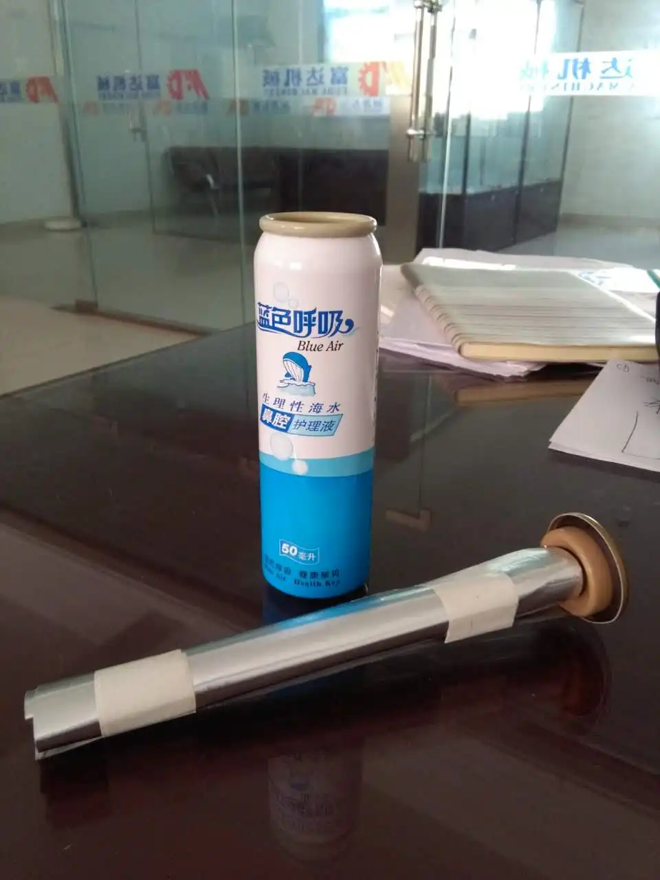 반자동 에어로졸 캔용 밸브 장착형 보브 백 충전 기계, 저렴한 가격