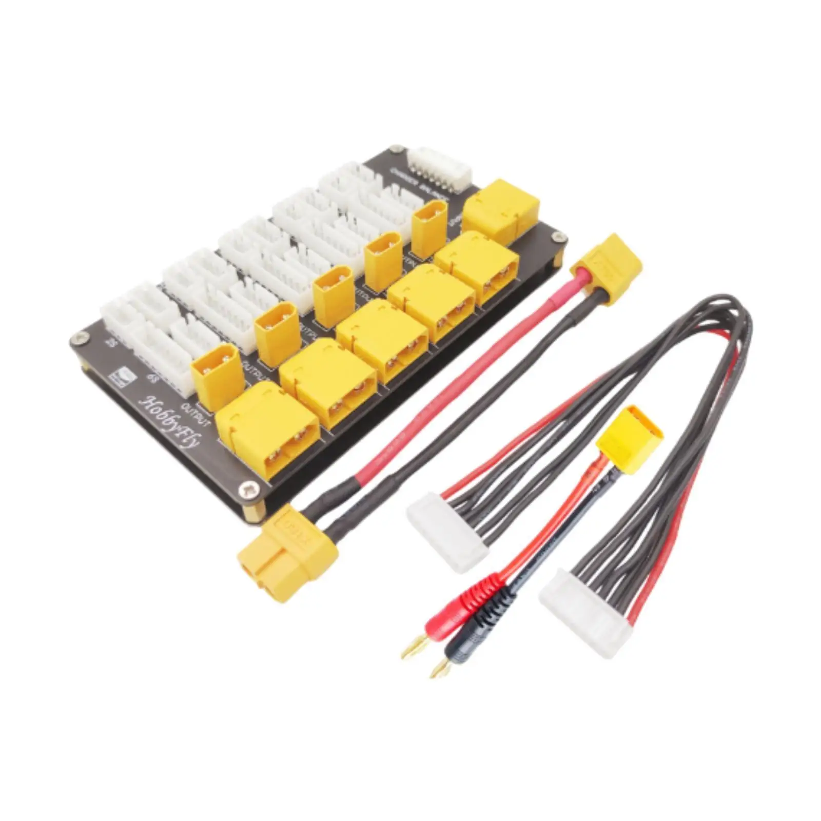 

Parallel Charging Board 2-6S Lipo Battery Isdt Hota Adapter B6AC XT30 XT60