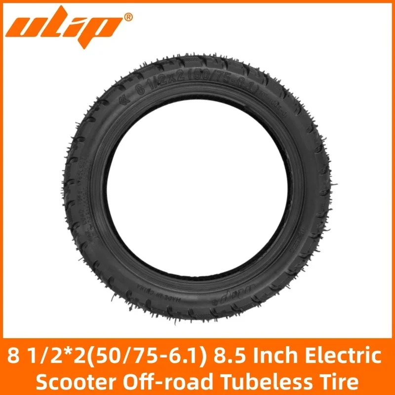 

Ulip 8.5 Inch 8 1/2*2 Thickened Tubeless Tire Electric Scooter 8.5 Inch Off-road Vacuum Tire 50/75-6.1 for M365 Pro Pro2 1S Mi3