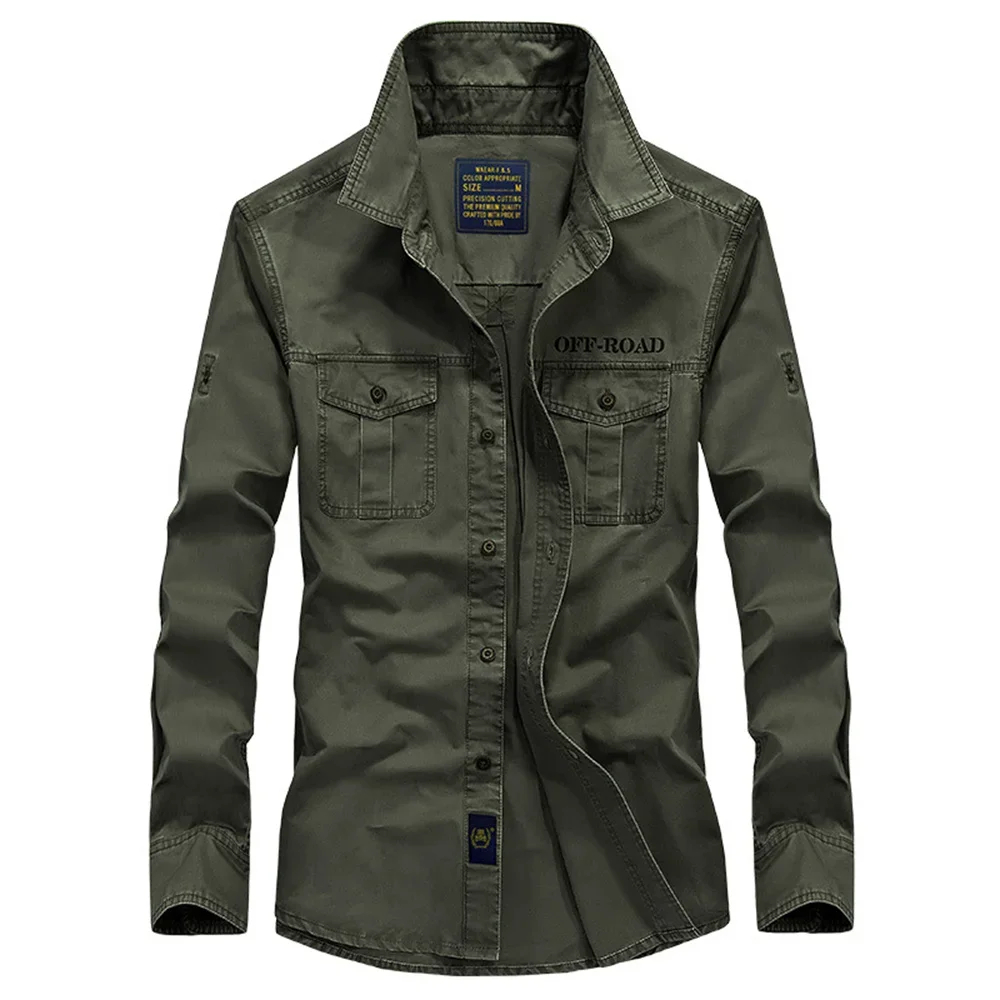 

Retro Multi Pocket Jacket Men's Casual Military Classic Style High Quality Work Safari Style Business Fashion Jacket Men Clothes