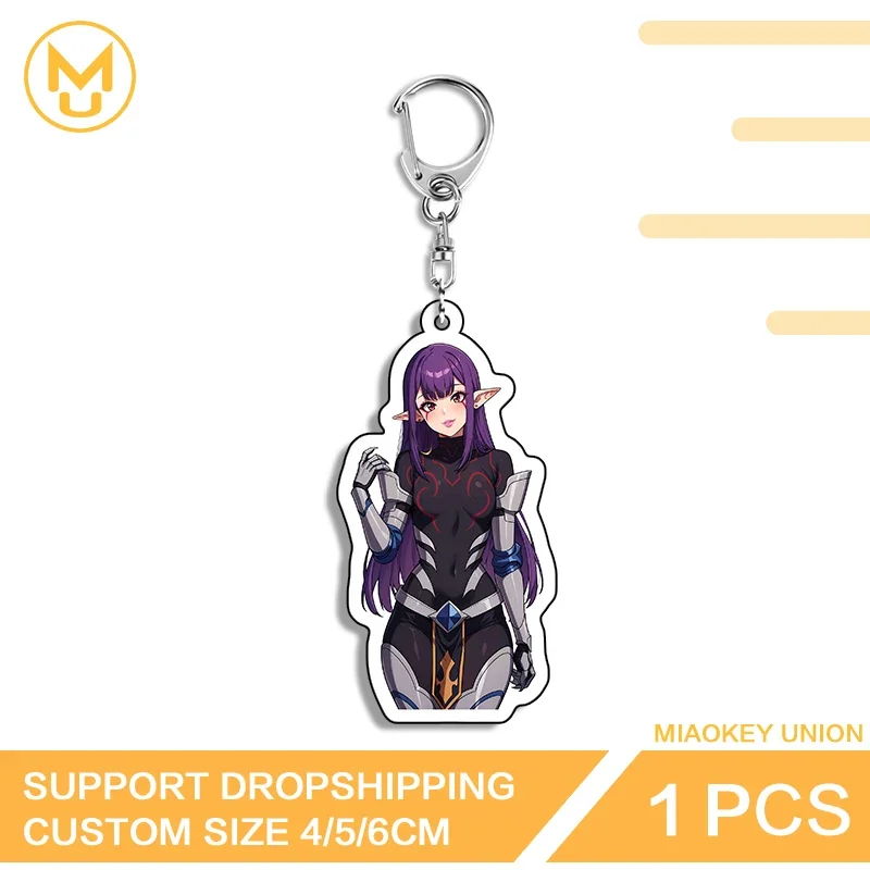 Esil Radiru Amusing Popular Acrylic Keyring Monstrous Hot Selling Pendant Accessories Suitable For Schoolbag Decorations