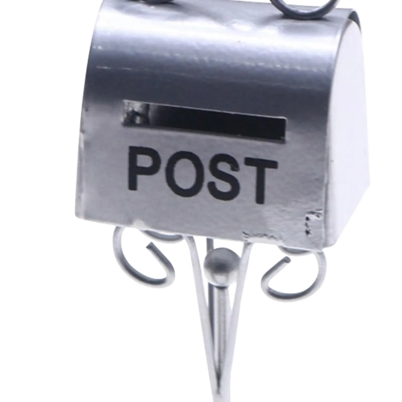 Miniaturowy skrzynka pocztowa do domku dla lalek Miniaturowe scenki Akcesoria do dziedzińca domku dla lalek