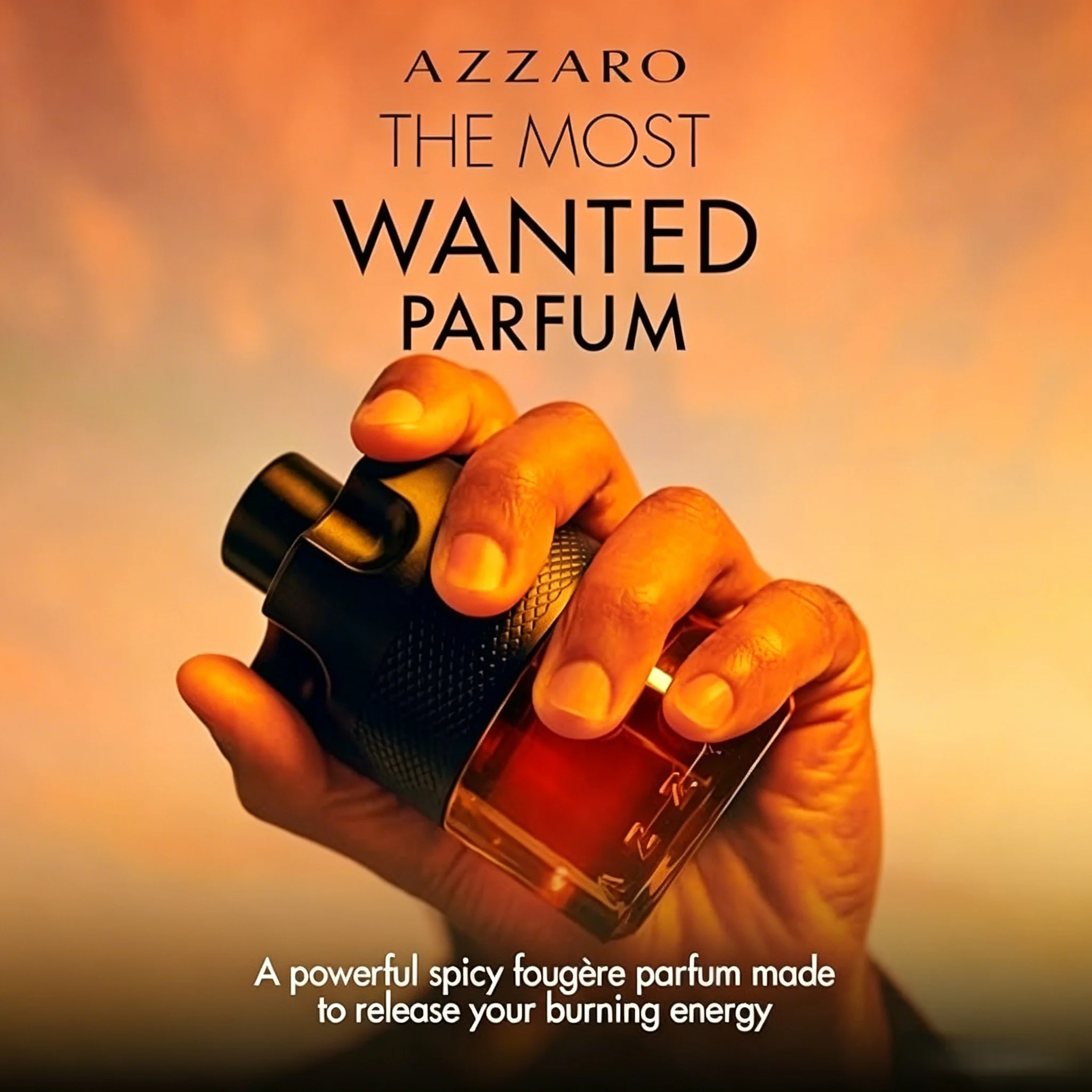Azzaro, il profumo più richiesto per uomo, fragranza ambrata, legnosa e speziata, con note di zenzero rosso, bourbon e vaniglia, profumo maschile a lunga durata, 100 ml.