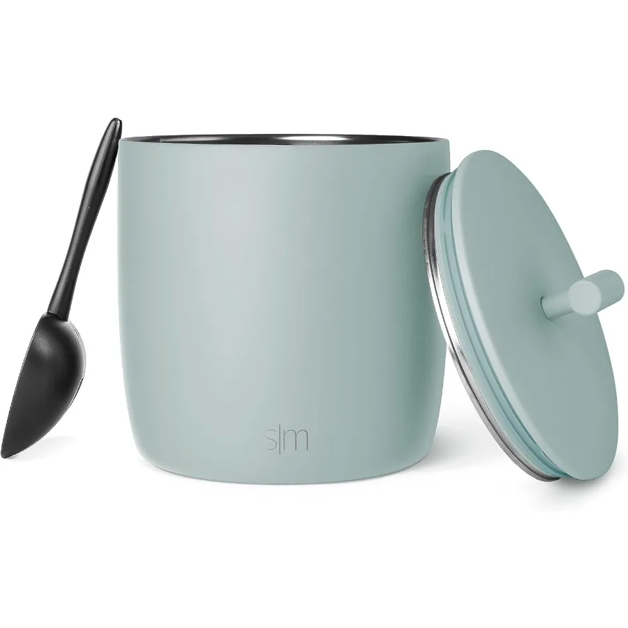 

Vacuum Insulated Ice Bucket with Lid and Scoop for Cocktail Champagne Wine Beer and Hosting Stainless Steel 100oz Capacity for