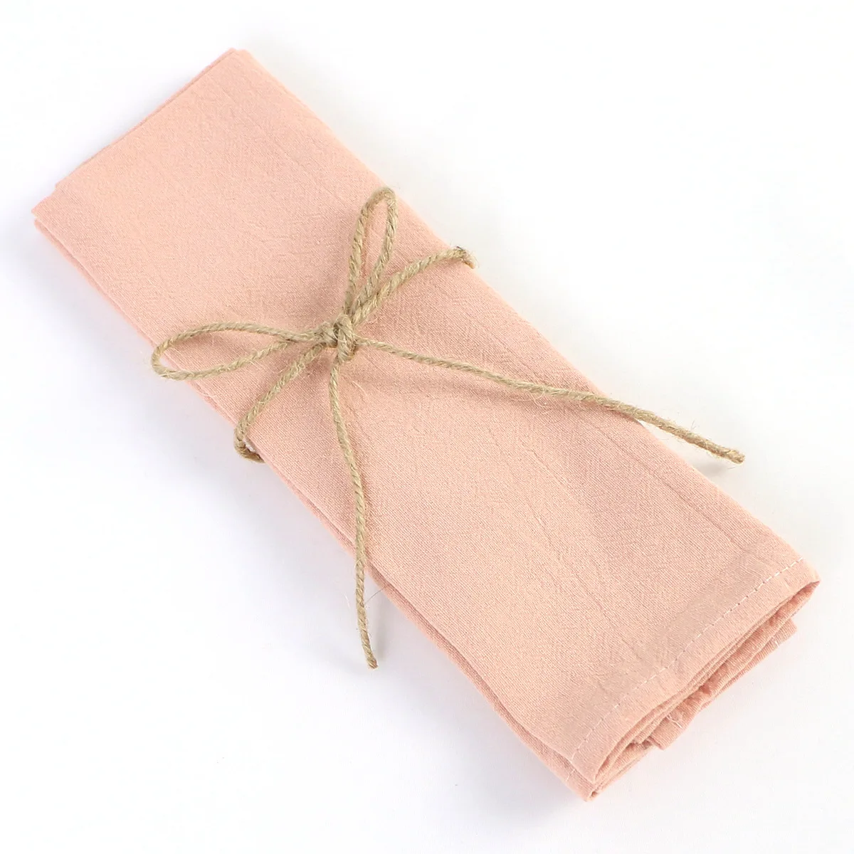 Table Cloth Napkins Cotton Durable Fabric Reusable Uniform Color For Kitchen Dining Easter Wedding Decoration