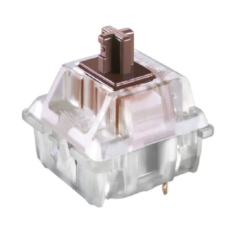 Tea shaft shaft body switch Keyswitch Brown